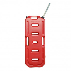 Canistră din plastic cu supapă de aerisire și furtun flexibil de turnare inclus, roșu, 20L, Emd4x4