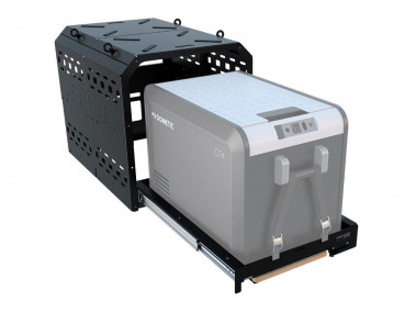 Set glisieră pentru frigider și cușcă de protecție - Marime mică