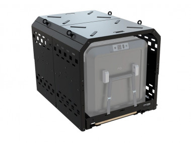 Set glisieră pentru frigider și cușcă de protectie - Mărime medie