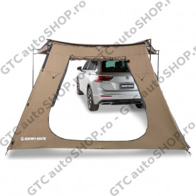 Paravant lateral pentru marchize Batwing Compact, cu usa