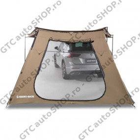 Paravant lateral pentru marchize Batwing Compact, cu usa