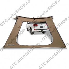 Paravant lateral pentru marchize Batwing, cu usa