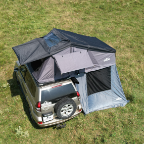 Anexa cort auto Overlander Explorer 3.0 140 cm cu Sky Roof