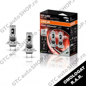 Becuri LED H7 Osram Night Breaker Speed 450 omologate RAR