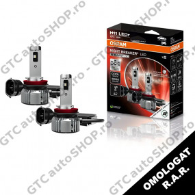 Becuri LED H11 Osram Night Breaker omologate universal RAR