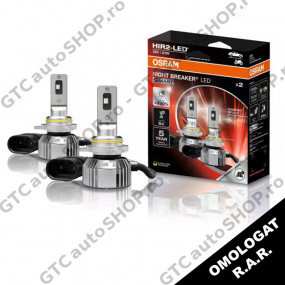 Becuri LED HIR2 Osram Night Breaker Smart omologate RAR