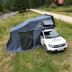 Anexa cort auto Overlander Discover MAX 1.6m x 2.1m cu Sky Roof
