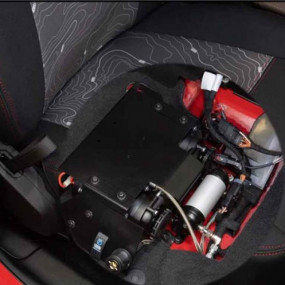 Kit montare compresor ARB Twin sub scaun pasager la Jeep JK