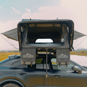 Cort plafon auto Overlander Discover Lite Grey 1.65×2.1M cu sky roof
