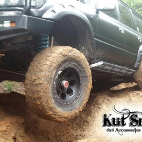 Overfendere Kut-Snake Toyota Land Cruiser 80 65mm textured