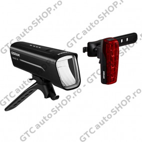 Set far si stop LED Osram pentru bicicleta LEDsBIKE RACE 50