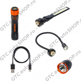 Set lanterne Osram LEDinspect 3 in 1