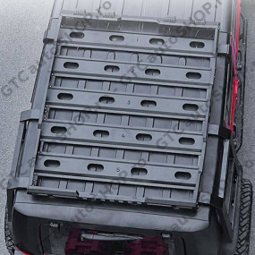 Portbagaj cu scara incorporata OFD pentru Jeep Wrangler JK LWB