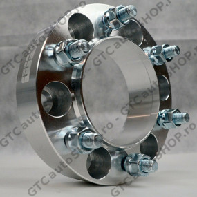 Flanse distantiere OFM Aluminiu 40mm, 6x139.7 Toyota Land Cruiser, Hilux, cu guler centrare