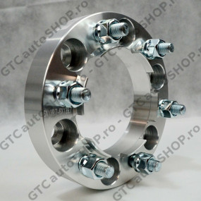 Flanse distantiere OFM Aluminiu 30mm, 6x139.7 Nissan Patrol, cu guler centrare decupat