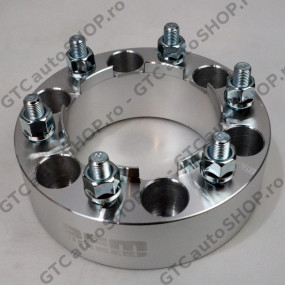 Flanse distantiere OFM Aluminiu 50mm, 6x139.7 Nissan Patrol, cu guler centrare decupat