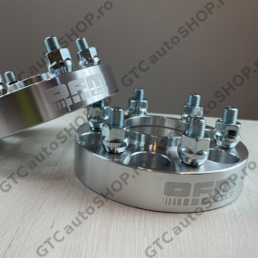 Flanse distantiere OFM Aluminiu 30mm, 6x114.3 Nissan Navara, Pathfinder, cu guler centrare