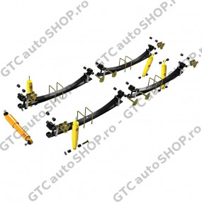 Suspensie Parabolica - Kit complet Terrain Tamer Land Cruiser BJ 70/73/74, HZJ/PZJ 70/73 +5cm