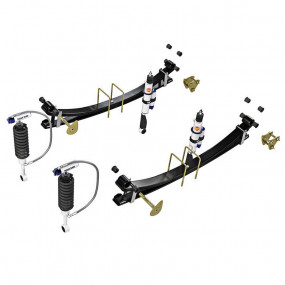 Suspensie - Kit complet Terrain Tamer PRO cu rezervor reglabile +4/5cm Isuzu D-Max 2012-2020