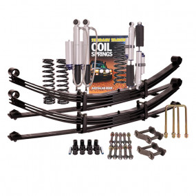 Suspensie - Kit complet Terrain Tamer PRO cu rezervor reglabile +4/5cm Isuzu D-Max 2012-2020