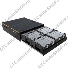 Sertar lat cu 6 cutii Wolf Pack Pro incluse Front Runner