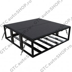 Sistem de stocare asimetric cu 4 cutii Wolf Pack Pro incluse Front Runner