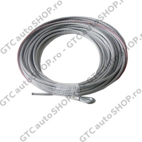 Cablu troliu din otel Tyrex 9 mm x 24 metri