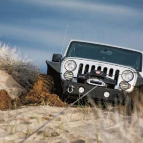 Troliu Warn Zeon 12S cablu sintetic