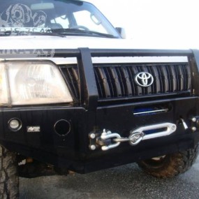 Bullbar bara fata GU4 F4x4 Toyota Land Cruiser 90 & 95 fara overfendere