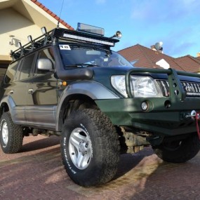 Bullbar bara fata GU4 F4x4 Toyota Land Cruiser 90 & 95
