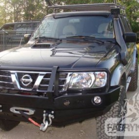 Bullbar bara fata F4x4 Nissan Patrol Y61