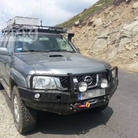 Bullbar bara fata F4x4 Nissan Patrol Y61 GU4
