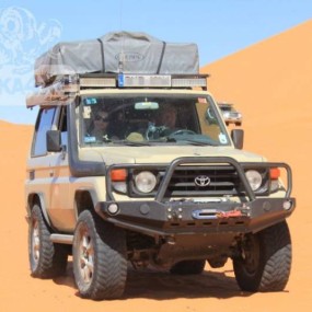 Bullbar bara fata F4x4 Toyota Land Cruiser 71