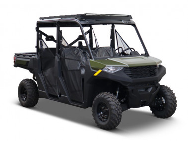 Portbagaj Front Runner Slimsport Polaris Ranger 1000 Crew Cab (2018-Prezent) cu montare LED Bar Osram VX1000-CB