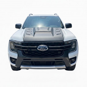 Ornament capotă negru, plastic ABS, Ford Ranger (2023+) Safari