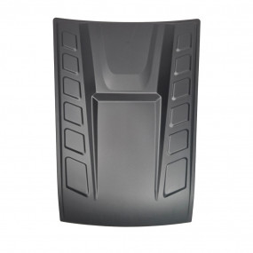 Ornament capotă negru, plastic ABS, Mitsubishi L200 (2019+) Safari