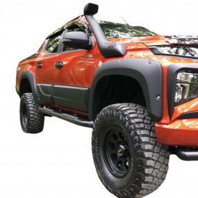 Ornament ușă negru, plastic ABS, Mitsubishi L200 (2016-2021) Safari