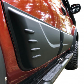 Ornament ușă negru, plastic ABS, Mitsubishi L200 (2016-2021) Safari