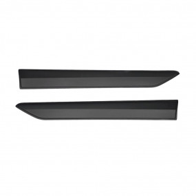 Ornament ușă slim, negru, plastic ABS, Toyota Hilux (2016+) Safari