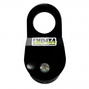 Scripete gresabil 10t (10000 kg) negru Emd4x4