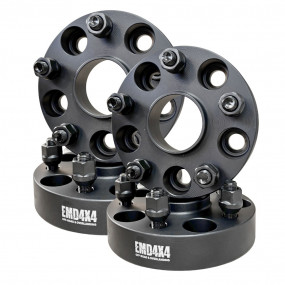 Set flanșe distanțiere 30mm, 5x114.3, M12x1.25, CB60.1, Grand Vitara 2 (cu inel de centrare) Emd4x4