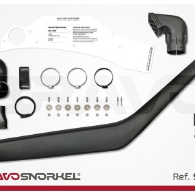 Snorkel Bravo Ford Ranger 2007-2011 / Mazda BT-50